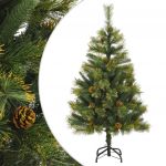 Árvore de Natal Artificial Articulada com Pinhas 150 cm - 357701