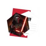Decorata Party Cartões e Envelopes de Convite para Festa / Invitations Party (6UN) Star Wars
