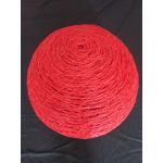 Luziber Bola 3D decorativa PVC Vermelho 90cm - HGBOLA007