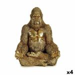 Gift Decor Figura Decorativa Gorila Yoga Dourado 19 X 265 X - Gy001s3625930