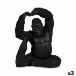 Gift Decor Figura Decorativa Yoga Gorila Preto 152 X 315 X - Gy001s3625917