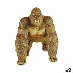 Gift Decor Figura Decorativa Gorila Dourado 20 X 275 X 34 C - Gy001s3625907