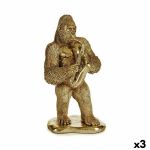Gift Decor Figura Decorativa Gorila Saxofone Dourado 185 X - Gy001s3625900