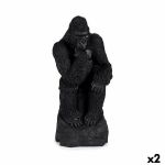 Gift Decor Figura Decorativa Gorila Preto 20 X 45 X 20 cm 2 - Gy001s3625896