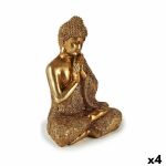 Gift Decor Figura Decorativa Buda Sentado Dourado 17 X 33 X - Gy001s3625731