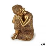 Gift Decor Figura Decorativa Buda Sentado Dourado 20 X 30 X - Gy001s3625730