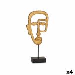 Gift Decor Figura Decorativa Face Dourado 19,5 X 38 X 10,5 C. - Gy001s3626825