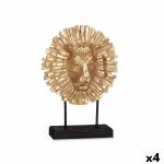 Gift Decor Figura Decorativa Leão Preto Dourado 28 X 38,5 X - Gy001s3626815