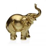 Versa Figura Decorativa Elefante Dourado 19,5 X 1. - Gy001s3410064