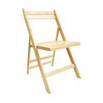O91 Cadeira Dobrável em Madeira de Bambu 42,5x47,5x79cm - 80145200100