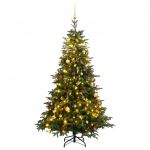 VidaXL Árvore Natal Artificial Articulada com 300 Luzes led + Bolas 240cm - 3210482
