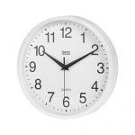 Teesa Relógio de Parede 25cm Branco - TSA0037
