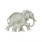 EDM Elefantes de Decoração 15,5x23x10cm