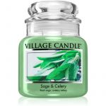 Village Candle Sage & Celery Vela Perfumada 389g