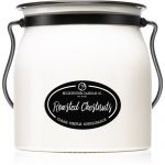 Milkhouse Candle Co. Creamery Roasted Chestnuts Vela Perfumada Butter Jar 454g