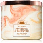 Bath & Body Works Patchouli & Rosewood Vela Perfumada 411g