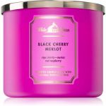 Bath & Body Works Black Cherry Merlot Vela Perfumada 411g