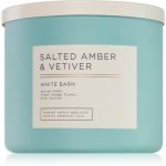 Bath & Body Works Salted Amber & Vetiver Vela Perfumada 411g