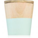Wax Design Wood Candle Green Tea Vela Perfumada 9 cm