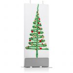 Flatyz Holiday Green Christmas Tree Vela 6x15 cm