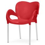 Joluce Cadeira Heart Vermelho Ruby 57x56x43/78cm