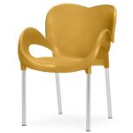 Joluce Cadeira Cloud Amarelo Mel 57x56x43/78cm