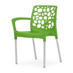 Joluce Cadeira Alexa Round Verde Pêra 60x54x45/72cm