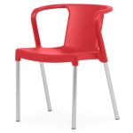 Joluce Cadeira Lisboa Vermelho Ruby 54x52x44/72cm