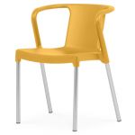 Joluce Cadeira Lisboa Amarelo Mel 54x52x44/72cm