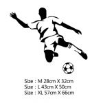 Adesivos de Parede de Futebol FC Decalque Personalizados Mod20 Size L