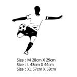 Adesivos de Parede de Futebol FC Decalque Personalizados Mod12 Size L