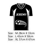 Adesivos de Parede de Futebol FC Decalque Personalizados Mod07 Size XL