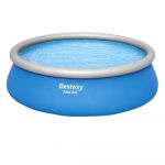 Bestway 57289 Fast Set Ø457x122cm Round Inflatable Pool Azul 13807 Litros