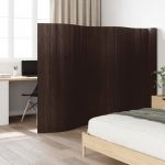 Divisória 165x800 cm Bambu Castanho-escuro