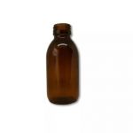 Garrafa de vidro Frasco Ambar 125 ml PP28