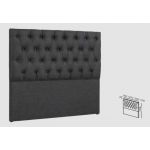 Lusocolchão Cabeceira Estofada Myra 150cm Tecido Classe C