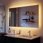 Sensea Espelho com Iluminação led 120x70 cm Transparente Neo Line