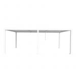 Naterial Pérgola de Alumínio Clima Bioclimática 3,13X6,14M Branco