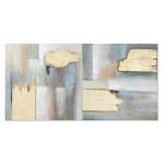 Home Esprit Pintura Abstrato Moderno 80 x 3 x 80 cm (2 Unidades) - S3054748