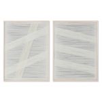 Home Esprit Pintura Urbana 60 x 3 x 80 cm (2 Unidades) - S3055622