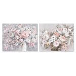 Home Esprit Pintura Tradicional Vaso 100 x 3,7 x 80 cm (2 Unidades) - S3053467