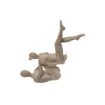 Home Esprit Figura Decorativa Bege Yoga 20 x 10 x 50 cm - S3054980