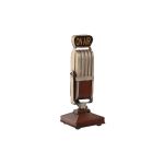 Home Esprit Figura Decorativa Castanho Prateado Vintage 10 x 10 x 24 cm - S3055075