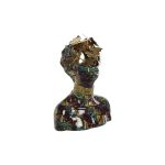 Home Esprit Figura Decorativa Multicolor Busto 26 x 18,50 x 37 cm 26 x 18,5 x 34 cm - S3053144