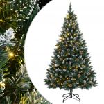 vidaXL Árvore de Natal Artificial com 300 Luzes led 240 cm - 187115607