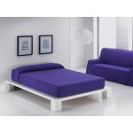 Bod Home Cobertura de Cama 180x260cm 1350g 100% Poliéster Roxo Escuro