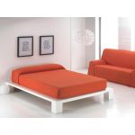 Bod Home Cobertura de Cama 125x180cm 750g 100% Poliéster Laranja