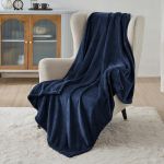 Bod Home Manta Suave 150x200cm 628g 100% Poliéster Azul Escuro