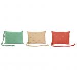 Home Esprit Almofada Verde Bege Coral 30 X 10 X 20 cm 3 Unidades