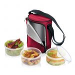 Tescoma Freshbox Saco Térmico com 3 Caixas Bordeaux 3x1.5L